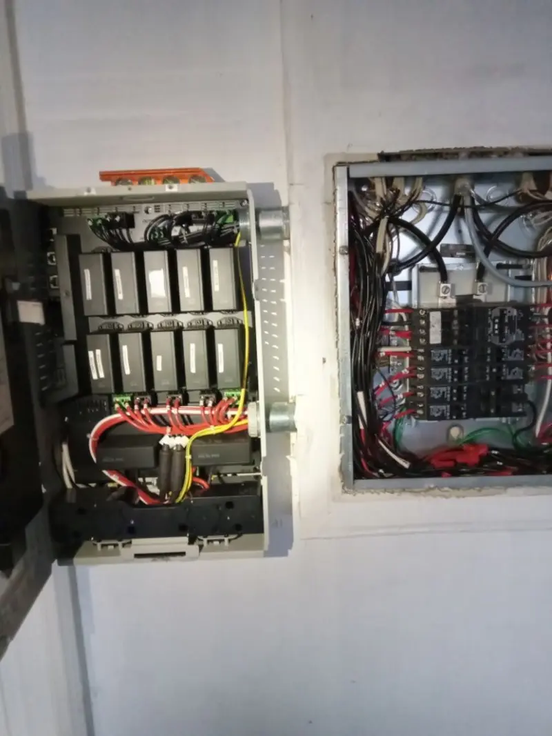 Electrical panel upgrade completed for Indoor Lighting Installation in Orrington